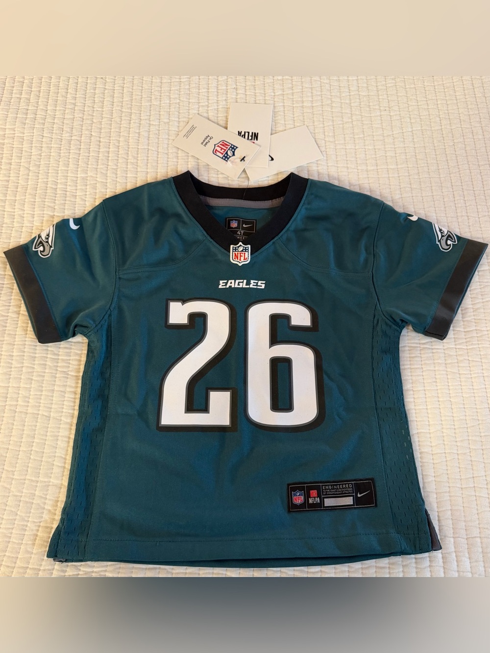 NFL Nike Philadelphia Eagles Saquon Barkley #26 Stitched Jersey — NWT!